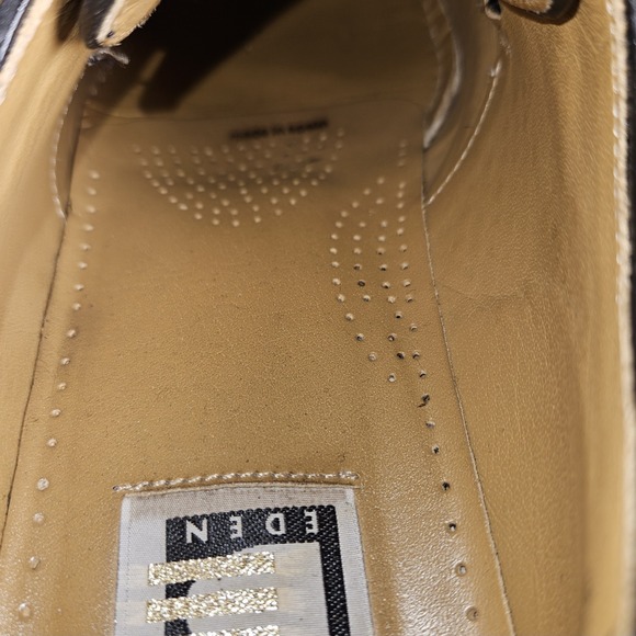 David Eden Alligator Dress Shoes Black Size 10 Oxfords Genuine Leather Exotic - Picture 14 of 16